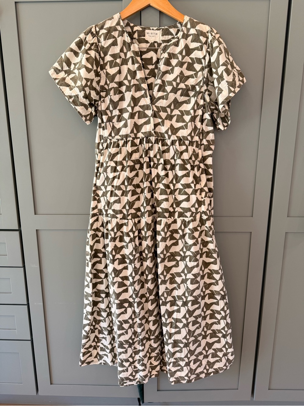 Mirth Beacon Hill Dress in Sea Glass Branch